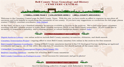Desktop Screenshot of cemeteries.txbell.net